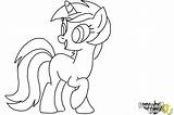 Lyra Pony Little Heartstrings Friendship Magic Draw Coloring Drawingnow sketch template