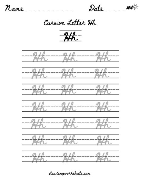 write  letter   cursive writing   easy steps academy worksheets