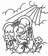 Coloring Pages Google Angel Angels Popular sketch template