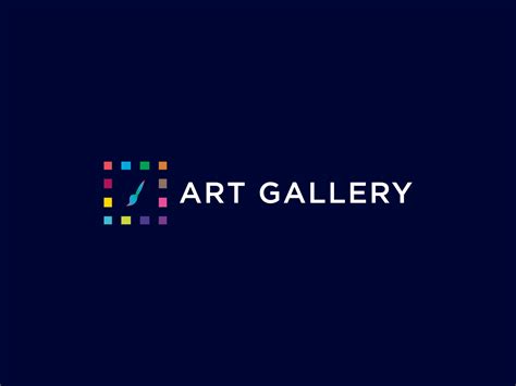 art gallery logo design concept  freelancer iqbal  dribbble