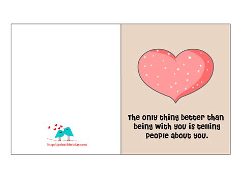 printable valentine cards  love quotes