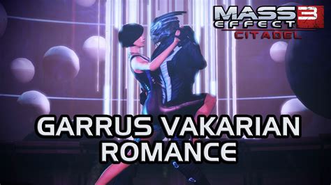 Mass Effect 3 Citadel Dlc Garrus Romance All Scenes Youtube