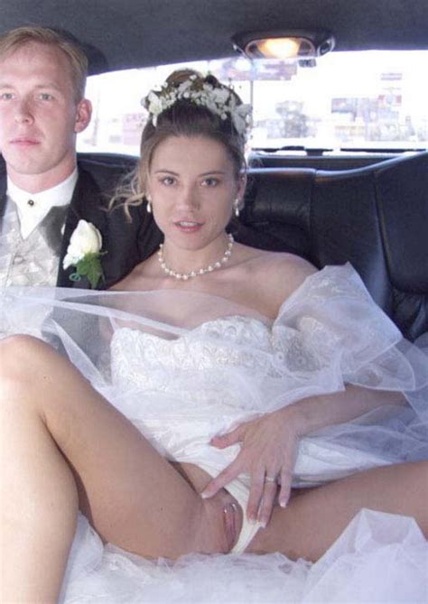 pussy flashing wife wedding cumception