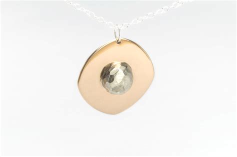 Awesome Silver And Bronze Pendant From Silver Pendant