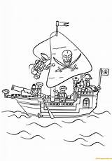 Lego Pirate Coloring Ship Pages Printable Ninjago Simple Pearl Pirates Color Sheet Kids Drawing Online Print Sketch Getdrawings Space Template sketch template