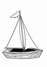 Segelboot Ausmalen Ausmalbild Spielsachen Vorlagen sketch template
