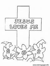 Friday Good Coloring Pages Kids Printable Color Easter Pintables Cross Jesus Sunday Print Family sketch template