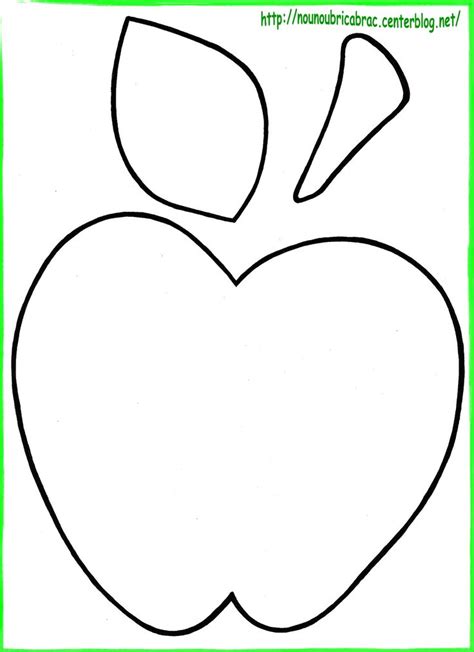 apple template apple crafts clipart  clipart