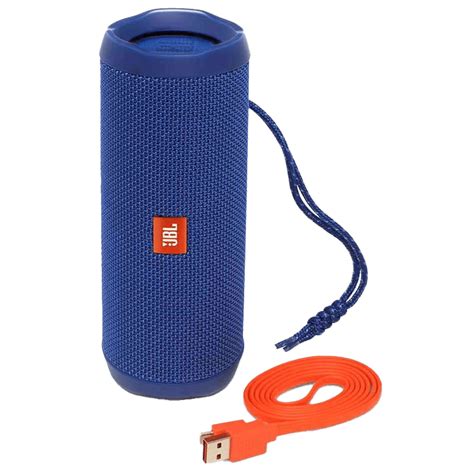 buy jbl flip   portable bluetooth speaker  blue  croma