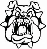 Coloring Bulldog Pages Georgia Bulldogs English Hideous Printable French Getcolorings Color Part Popular sketch template