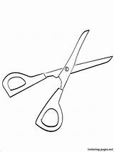 Scissors Coloring Drawing Pages Scissor Printable Getcolorings Drawings School Color Getdrawings Pupils Boys Learn Girls sketch template