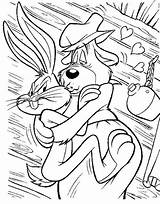 Bugs Looney Tunes Perna Longa Pernalonga Toons Turma Cane Innamorato Coloradisegni Frajola Bunnies Trickfilmfiguren Paginas Lapuce907 Pintar Coloringhome Malvorlage sketch template