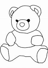 Coloring Teddy Bear Pages Print Colouring Clipart Printable Hand Bears Clip Cliparts Kids Template Teddybear Quilt Options Quilting Animal Quiltingboard sketch template