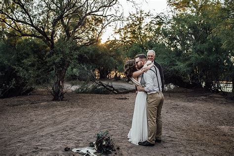 romantic intimate desert elopement in arizona by beginning and end