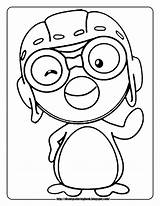Pororo Coloring Pages Penguin Little Disney Friends Printable Sheets Print Color Getcolorings Cartoon sketch template