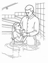 Baptism Lds Colouring Sacrament Ordinances sketch template