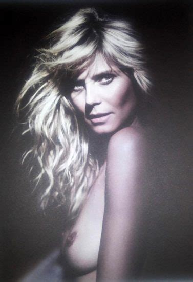 heidi klum nude and topless leaked pictures scandal planet
