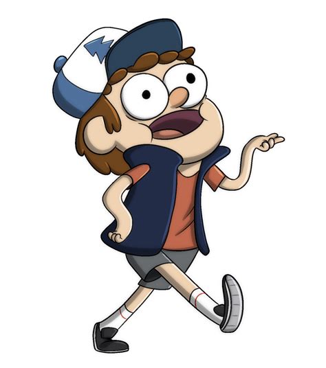 Dipper Making His Way Downtown By Actuallypiemations