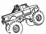Coloring Pages Monster Truck Kids Printable Color Ages sketch template