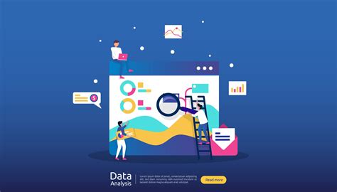 digital data analysis concept for market research and digital marketing