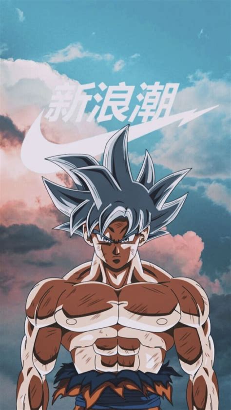 Ultra Instinct Goku Nike Dragon Ball Super Artwork
