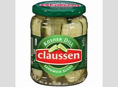 Claussen: Pickles Kosher Dill Sandwich Slices, 20 Fl Oz