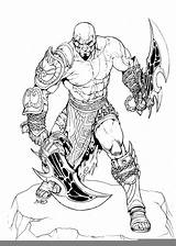 Kratos Coloring Pages Clker Large Vector Printable Print Getdrawings Getcolorings Clipart sketch template