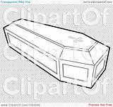 Coffin Clip Illustration Background Outlined Transparent Royalty Vector Perera Lal Regarding Notes Quick sketch template
