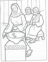 Widow Coloring Bible Mite Jesus Widows Pages Giving Activities Sunday School Para Colorear Offering Luke Crafts Mark Story La Viuda sketch template