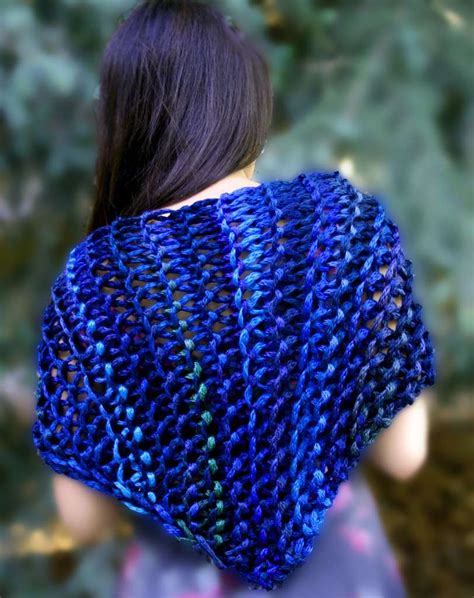 zippy triangle shawl kb looms blog