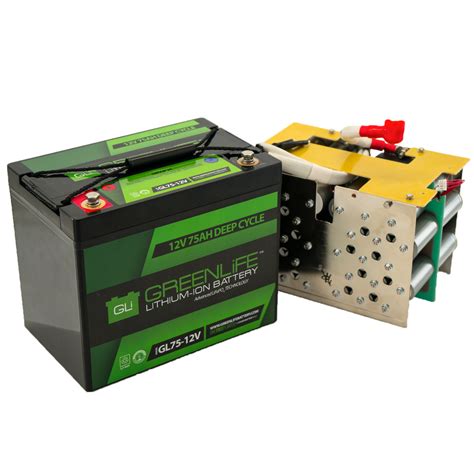 12v 75a Lithium Ion Battery Greenlife Gl75