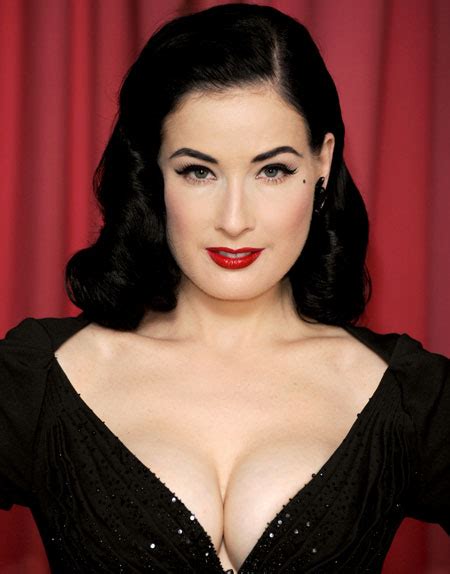 Dita Von Teese I Was Singled Out For My Breasts Metro