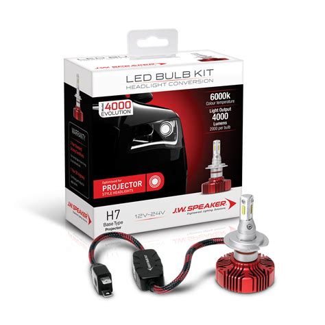 led headlight conversion kit model evolution  projector range invision sales