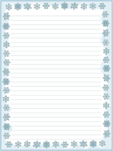 printable lined paper  border  google search  printable