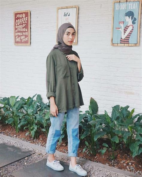 Outfit Kuliah Hijab Gendut ` Outfit Kuliah Hijab Model Pakaian Gaya