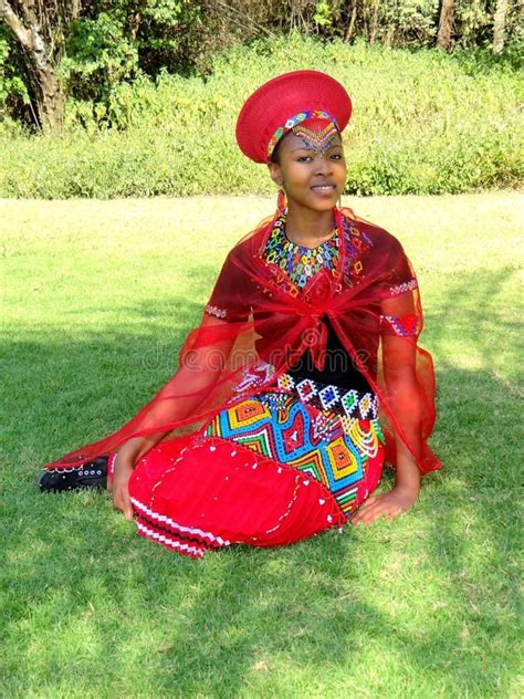 zulu maiden bride zulu bride wearing red attire sponsored bride