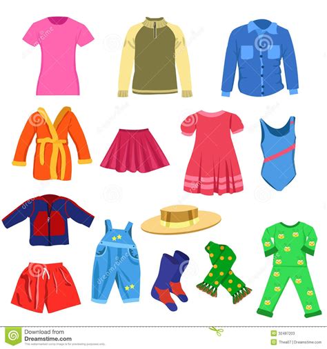 childrens clothing clipart   cliparts  images