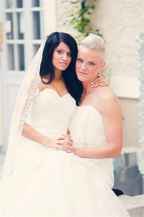 pin on lesbian brides