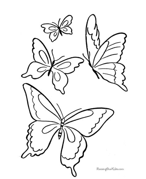 printable coloring pages  butterfly