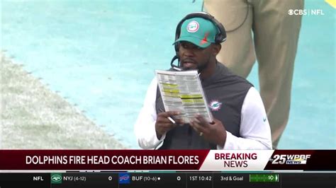 Miami Dolphins Fire Head Coach Brian Flores