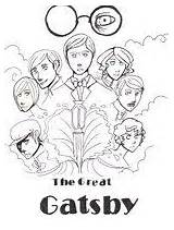 Coloring Pages Adult Gatsby Great sketch template