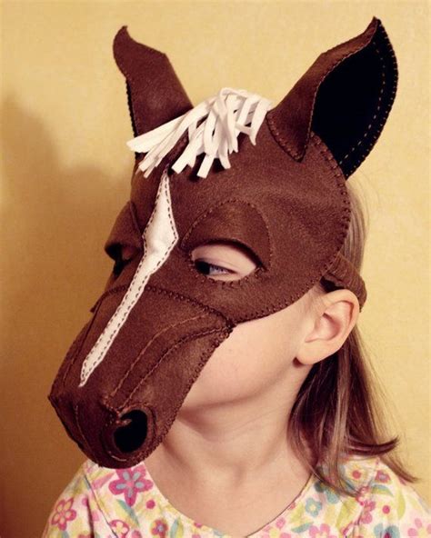 horse mask  pattern etsy horse mask felt mask horse costumes