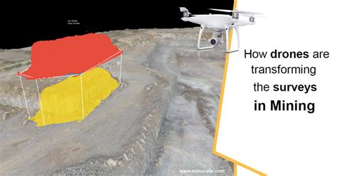 drones  transforming  surveys   mining industry minocular