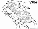 Zelda Coloring Pages Legend Link Printable Adults Kids Color Getdrawings Mask Majoras sketch template