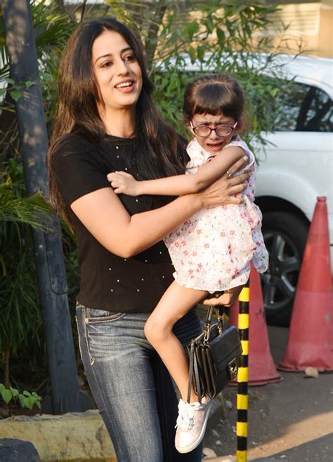 Mahie Gill With Daughter Surveen Chawla Erica Nitara Bhatia Attend