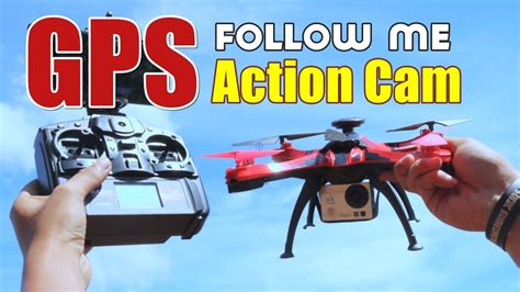feilun fxc drone gps murah   jutaan bisa angkat action cam youtube
