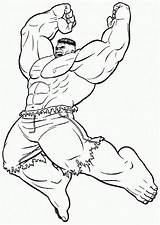 Coloring Pages Boys Superhero Hulk sketch template