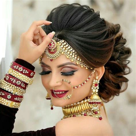 beautiful bridal hairstyle indian bridal hairstyles bridal hairstyle