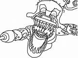 Foxy Coloring Nightmare Fnaf Pages Five Nights Freddy Drawing Base Freddys Deviantart Printable Getdrawings Fun Time Favourites Popular Add sketch template