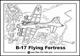 Fortress Aeroplane B17 Flying Bomber Lancaster Airplane Bombers Plane Spitfire Designlooter sketch template